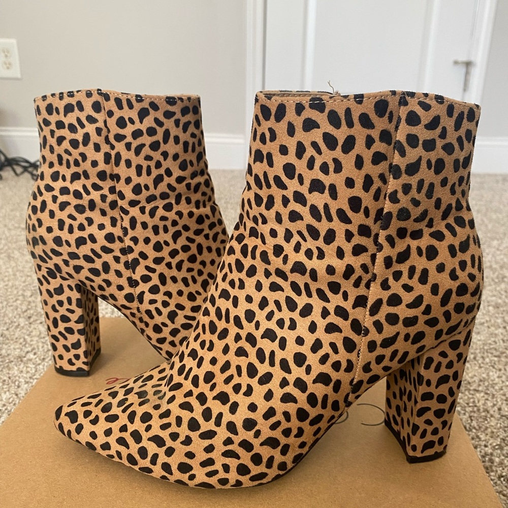 Cheetah Booties